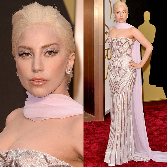 Lady Gaga Oscars 2014